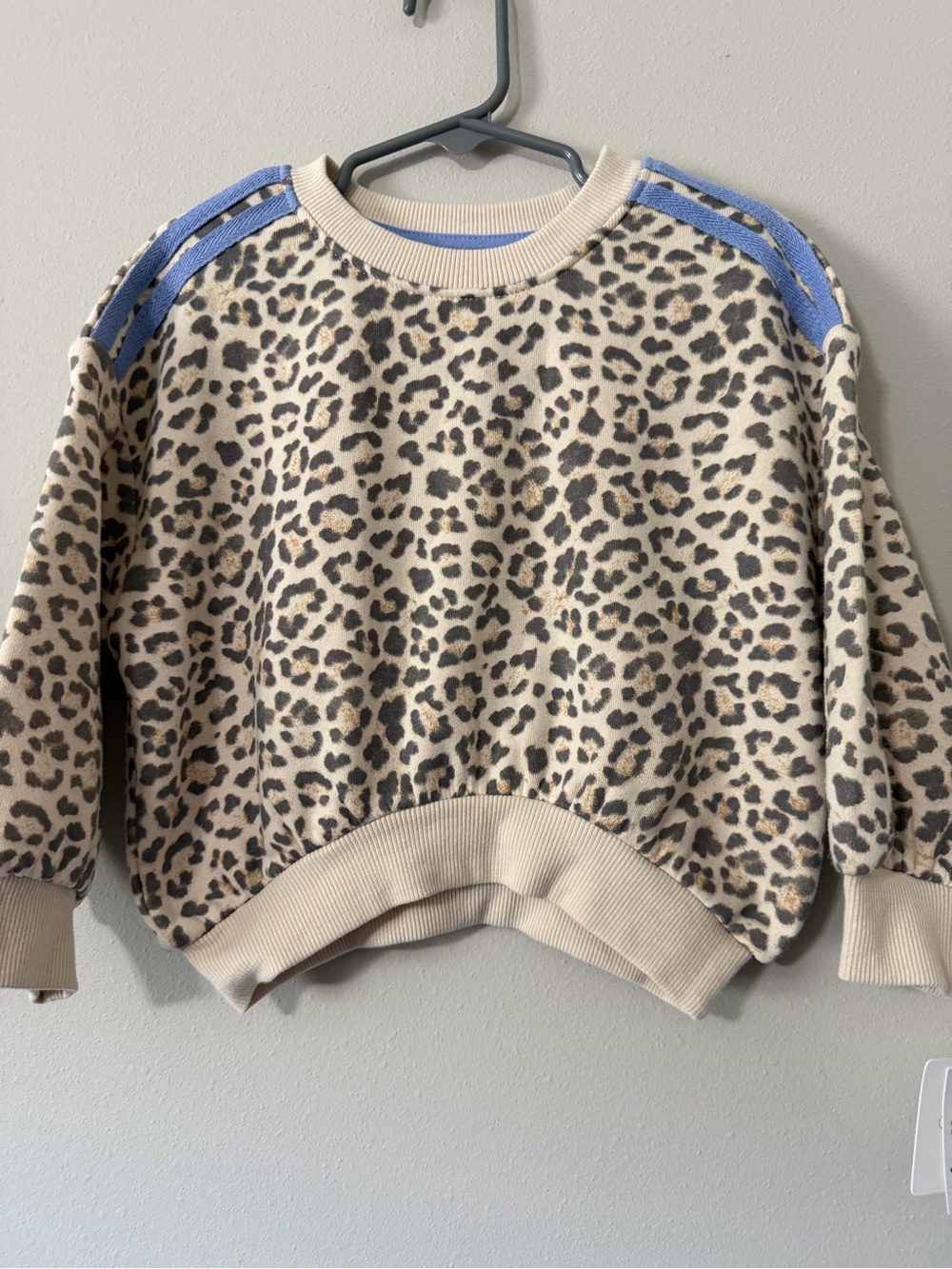 Grayson Mini Leopard Print Pullover Sweatshirt Toddler Girl Size 2T
